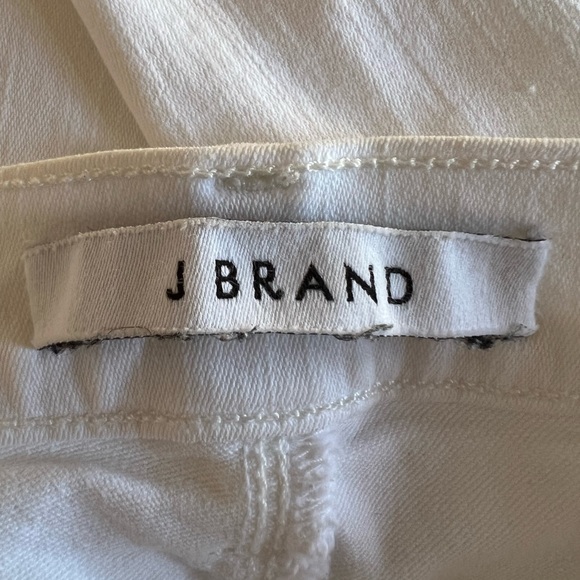 J Brand distressed white skinny jeans - Picture 3 of 12